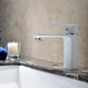 Фаусет ванной комнаты отливки сертификата роскошного стиля хром и белого цвета
